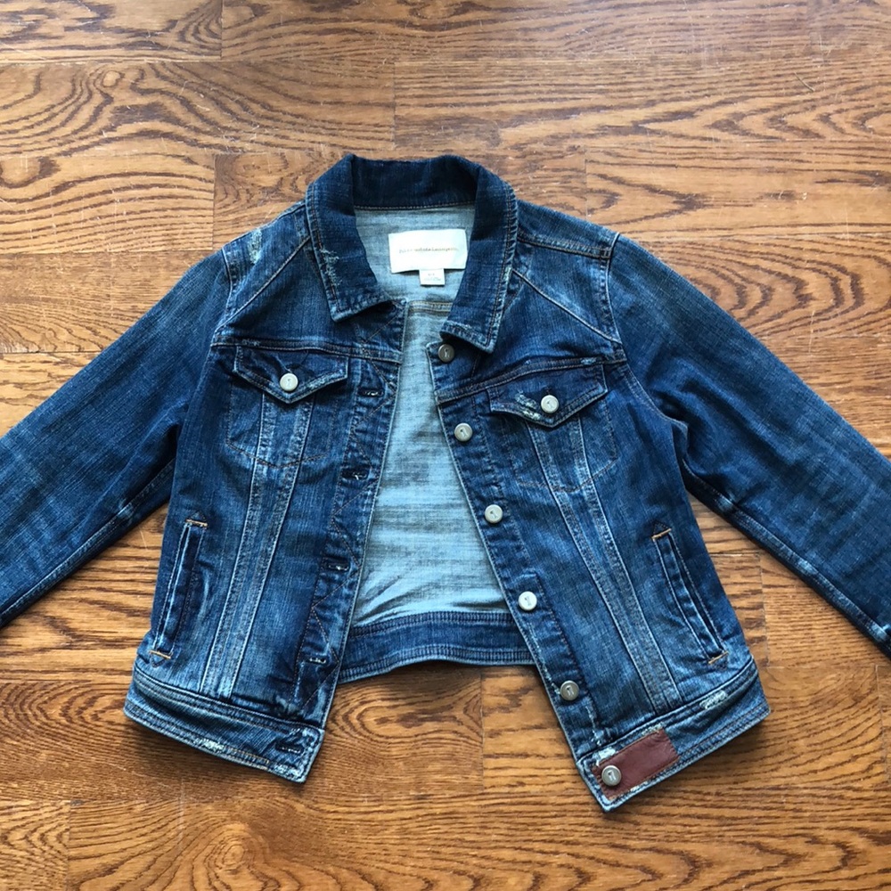 Slightly Cropped Jean Jacket